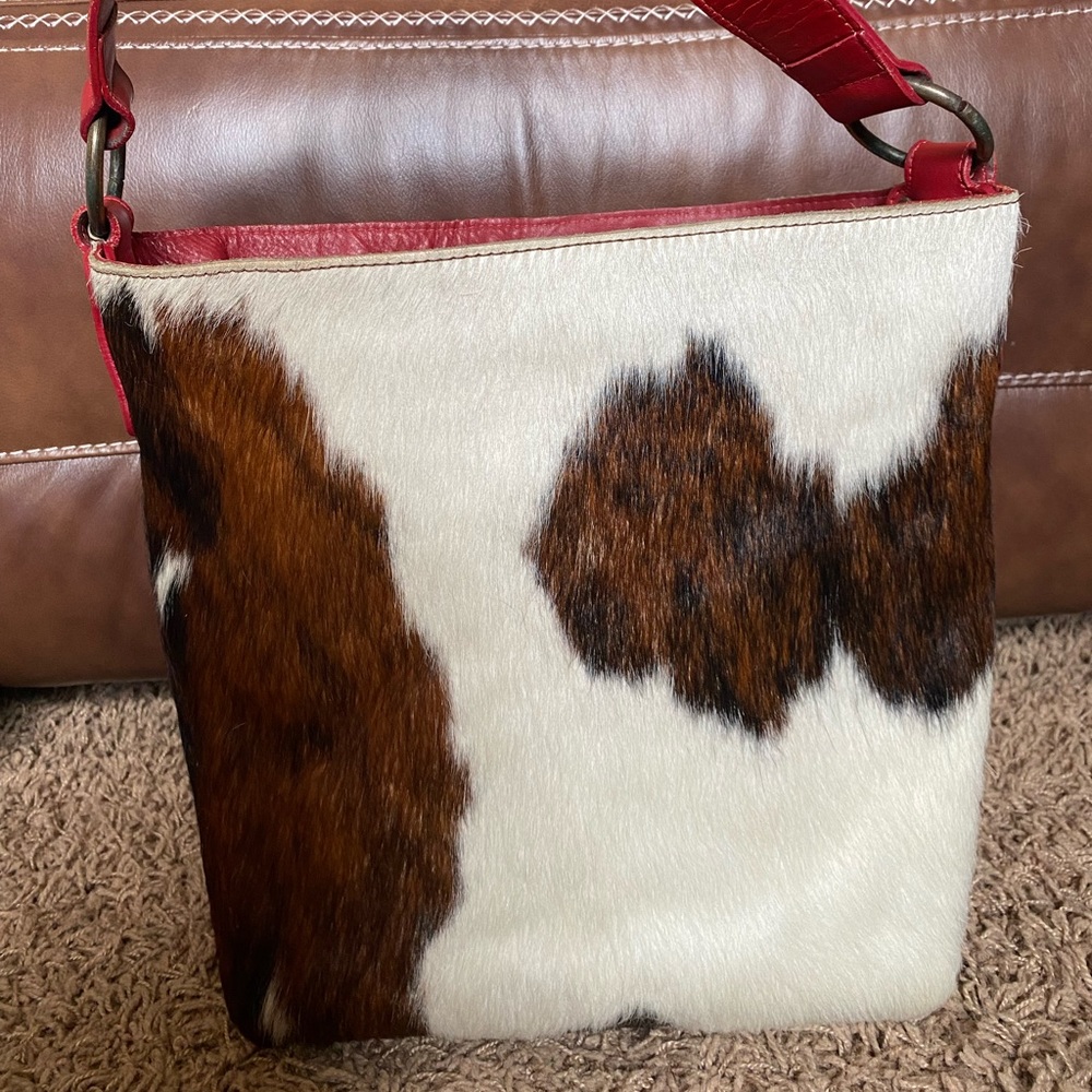 Maurizio Taiuti cowhide shoulder bag